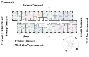 Квартира 2-комн. квартира, 44.3 м² ЖК «Микрорайон Домашний» Фото 1 Квартира 2-комн. квартира, 44.3 м² ЖК «Микрорайон Домашний» Фото 1