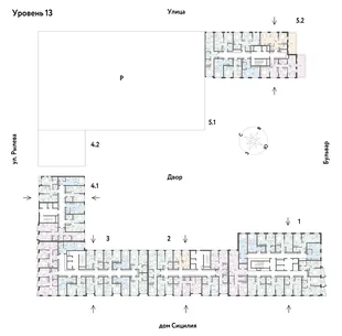 Квартира Студия, 29.53 м² ЖК «Остров-сад» Фото 1 Квартира Студия, 29.53 м² ЖК «Остров-сад» Фото 1