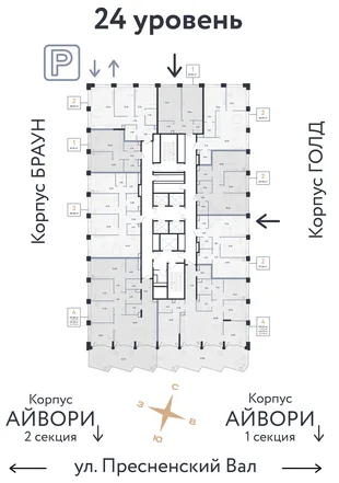 Квартира 2-комн. квартира, 68.02 м² ЖК «Репаблик» Фото 1 Квартира 2-комн. квартира, 68.02 м² ЖК «Репаблик» Фото 1