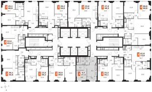 Квартира 1-комн. квартира, 37.3 м² ЖК «Sydney City» Фото 2 Квартира 1-комн. квартира, 37.3 м² ЖК «Sydney City» Фото 2