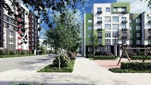 Квартира 1-комн. квартира, 38.95 м² ЖК «Город природы» Фото 11 Квартира 1-комн. квартира, 38.95 м² ЖК «Город природы» Фото 11