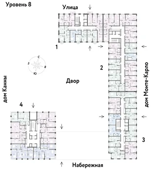 Квартира 2-комн. квартира, 60.7 м² ЖК «Европейский берег 2.0» Фото 1