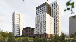 Квартира 1-комн. квартира, 23.89 м² ЖК «Риверсайд» Фото 1 Квартира 1-комн. квартира, 23.89 м² ЖК «Риверсайд» Фото 1