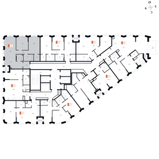 Квартира 3-комн. квартира, 75.8 м² ЖК «Фордевинд» Фото 2 Квартира 3-комн. квартира, 75.8 м² ЖК «Фордевинд» Фото 2