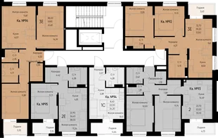 Квартира 2-комн. квартира, 57.2 м² ЖК «Васильевский остров» Фото 1 Квартира 2-комн. квартира, 57.2 м² ЖК «Васильевский остров» Фото 1