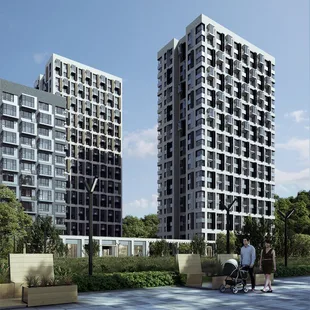 Квартира 1-комн. квартира, 39.7 м² ЖК «Флагман» Фото 3