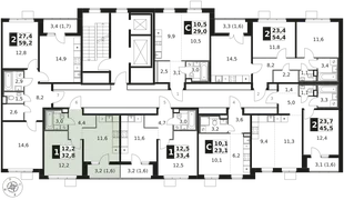 Квартира 1-комн. квартира, 32.8 м² ЖК «1-й Химкинский» Фото 2 Квартира 1-комн. квартира, 32.8 м² ЖК «1-й Химкинский» Фото 2