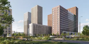 Квартира 2-комн. квартира, 60.85 м² ЖК «Квартал Домашний» Фото 2