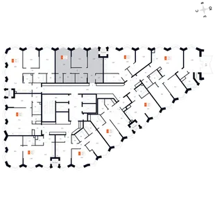 Квартира 2-комн. квартира, 62.4 м² ЖК «Фордевинд» Фото 2 Квартира 2-комн. квартира, 62.4 м² ЖК «Фордевинд» Фото 2