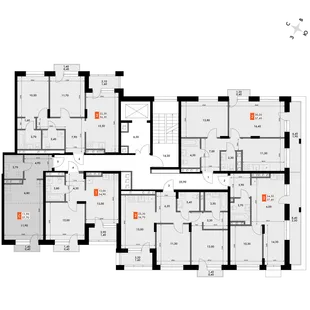Квартира Студия, 27.7 м² ЖК «ФоРест» Фото 2