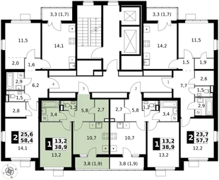 Квартира 1-комн. квартира, 38.9 м² ЖК «1-й Химкинский» Фото 2 Квартира 1-комн. квартира, 38.9 м² ЖК «1-й Химкинский» Фото 2