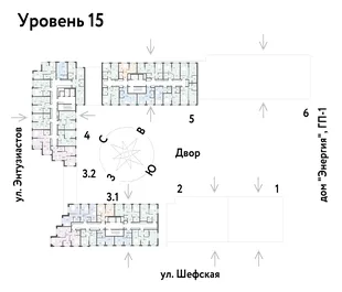 Квартира Студия, 25.29 м² ЖК «Страна.Энтузиастов» Фото 1 Квартира Студия, 25.29 м² ЖК «Страна.Энтузиастов» Фото 1