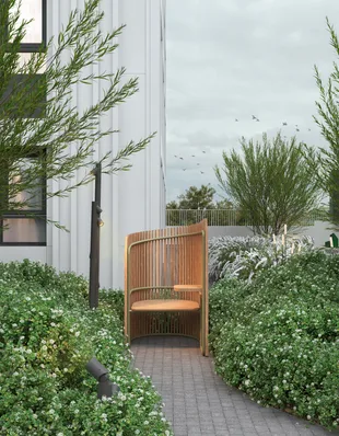 Квартира 1-комн. квартира, 42.55 м² ЖК «Уникум на Амирхана» Фото 21