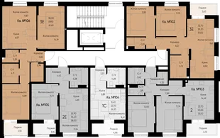 Квартира 2-комн. квартира, 57.2 м² ЖК «Васильевский остров» Фото 1 Квартира 2-комн. квартира, 57.2 м² ЖК «Васильевский остров» Фото 1