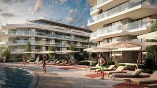 Квартира 1-комн. квартира, 30.15 м² Апарт-комплекс «Песок и море» Фото 4 Квартира 1-комн. квартира, 30.15 м² Апарт-комплекс «Песок и море» Фото 4