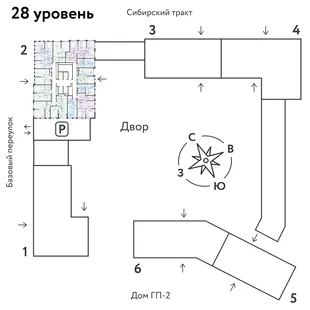 Квартира 2-комн. квартира, 40.51 м² ЖК «Сибирский сад» Фото 1 Квартира 2-комн. квартира, 40.51 м² ЖК «Сибирский сад» Фото 1