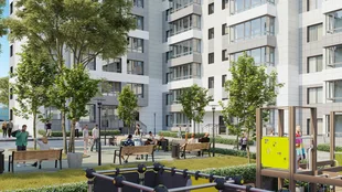 Квартира 1-комн. квартира, 66.8 м² ЖК «Доброгород» Фото 8 Квартира 1-комн. квартира, 66.8 м² ЖК «Доброгород» Фото 8