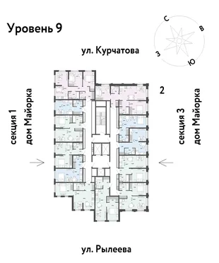 Квартира Студия, 26.89 м² ЖК «Остров-сад» Фото 1 Квартира Студия, 26.89 м² ЖК «Остров-сад» Фото 1