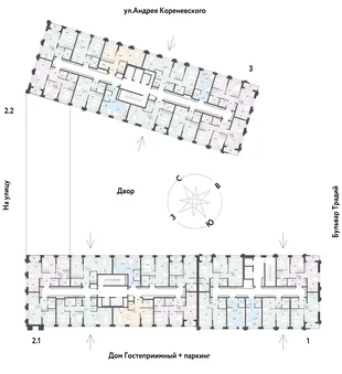 Квартира Студия, 24.67 м² ЖК «Микрорайон Домашний» Фото 1 Квартира Студия, 24.67 м² ЖК «Микрорайон Домашний» Фото 1