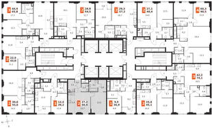Квартира 2-комн. квартира, 50 м² ЖК «Sydney City» Фото 2