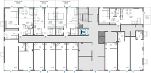 Квартира 2-комн. квартира, 60.39 м² ЖК «Розовое озеро» Фото 1