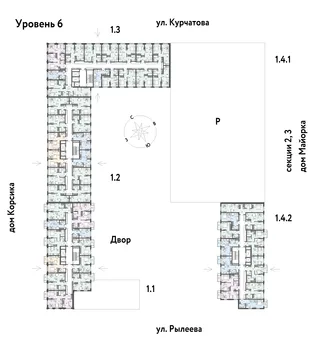 Квартира Студия, 24.85 м² ЖК «Остров-сад» Фото 1 Квартира Студия, 24.85 м² ЖК «Остров-сад» Фото 1