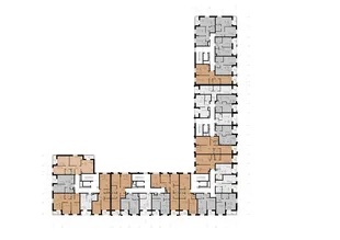 Квартира 2-комн. квартира, 42.1 м² ЖК «Васильевский остров» Фото 1 Квартира 2-комн. квартира, 42.1 м² ЖК «Васильевский остров» Фото 1