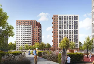 Квартира Студия, 29.26 м² ЖК «Микрорайон Домашний» Фото 2 Квартира Студия, 29.26 м² ЖК «Микрорайон Домашний» Фото 2