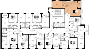 Квартира 2-комн. квартира, 51.3 м² ЖК «1-й Ясеневский» Фото 1 Квартира 2-комн. квартира, 51.3 м² ЖК «1-й Ясеневский» Фото 1