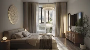 Квартира 2-комн. квартира, 60.85 м² ЖК «Квартал Домашний» Фото 14