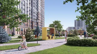 Квартира Студия, 27.5 м² ЖК «1-й Южный» Фото 33 Квартира Студия, 27.5 м² ЖК «1-й Южный» Фото 33