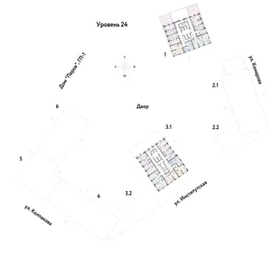 Квартира 1-комн. квартира, 40.02 м² ЖК «Страна.Парковая» Фото 1 Квартира 1-комн. квартира, 40.02 м² ЖК «Страна.Парковая» Фото 1