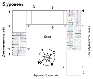 Квартира 3-комн. квартира, 51.91 м² ЖК «Микрорайон Домашний» Фото 1 Квартира 3-комн. квартира, 51.91 м² ЖК «Микрорайон Домашний» Фото 1