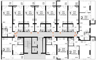 Квартира 1-комн. квартира, 30.08 м² ЖК «Лучистое» Фото 1