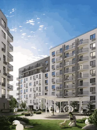 Квартира Студия, 24.04 м² ЖК «Прибрежный дом» Фото 8
