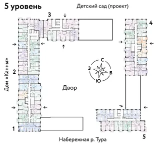 Квартира 3-комн. квартира, 56.41 м² ЖК «Европейский берег 2.0» Фото 1 Квартира 3-комн. квартира, 56.41 м² ЖК «Европейский берег 2.0» Фото 1
