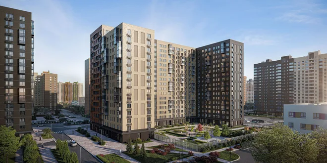 Квартира Студия, 22.9 м² ЖК «Томилино Парк» Фото 1 Квартира Студия, 22.9 м² ЖК «Томилино Парк» Фото 1