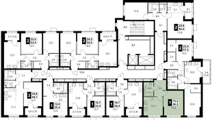 Квартира 1-комн. квартира, 36.3 м² ЖК «1-й Ясеневский» Фото 1 Квартира 1-комн. квартира, 36.3 м² ЖК «1-й Ясеневский» Фото 1