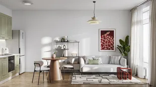Квартира Студия, 22.92 м² ЖК «Молжаниново» Фото 13