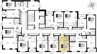 Квартира Студия, 20.5 м² ЖК «1-й Южный» Фото 2