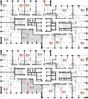 Квартира 5-комн. квартира, 125.9 м² ЖК «Sydney City» Фото 2 Квартира 5-комн. квартира, 125.9 м² ЖК «Sydney City» Фото 2