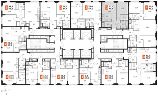 Квартира 2-комн. квартира, 48.9 м² ЖК «Sydney City» Фото 2