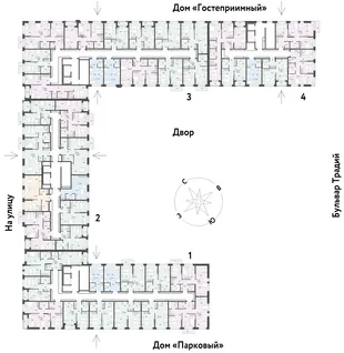 Квартира Студия, 24.75 м² ЖК «Микрорайон Домашний» Фото 1 Квартира Студия, 24.75 м² ЖК «Микрорайон Домашний» Фото 1