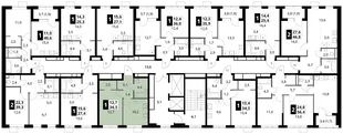 Квартира 1-комн. квартира, 34.3 м² ЖК «1-й Ясеневский» Фото 1 Квартира 1-комн. квартира, 34.3 м² ЖК «1-й Ясеневский» Фото 1
