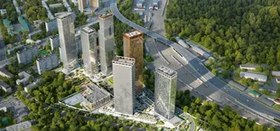 Квартира Студия, 33.4 м² ЖК «Amber Сity» Фото 27 Квартира Студия, 33.4 м² ЖК «Amber Сity» Фото 27