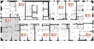 Квартира 3-комн. квартира, 65.5 м² ЖК «Sydney City» Фото 2 Квартира 3-комн. квартира, 65.5 м² ЖК «Sydney City» Фото 2