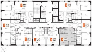 Квартира 1-комн. квартира, 36.3 м² ЖК «Sydney City» Фото 2 Квартира 1-комн. квартира, 36.3 м² ЖК «Sydney City» Фото 2