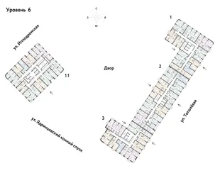 Квартира 2-комн. квартира, 65.28 м² ЖК «Страна.Тополёвая» Фото 1