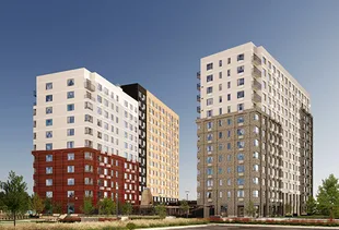 Квартира Студия, 21.38 м² ЖК «Микрорайон Домашний» Фото 2 Квартира Студия, 21.38 м² ЖК «Микрорайон Домашний» Фото 2