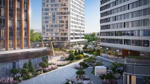 Квартира Студия, 33.4 м² ЖК «Amber Сity» Фото 16 Квартира Студия, 33.4 м² ЖК «Amber Сity» Фото 16